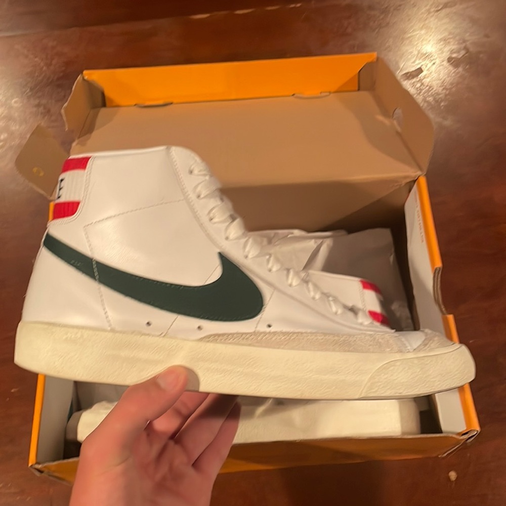 Nike Blazers multi-swoosh color